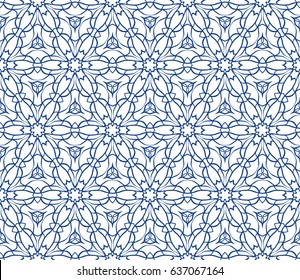 decorative geometric seamless pattern. ABSTRACT vector illustration.