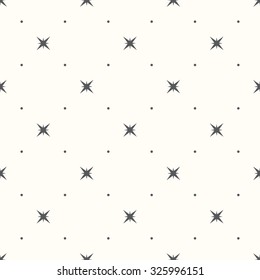 Decorative geometric seamless pattern background. Vector illustration.