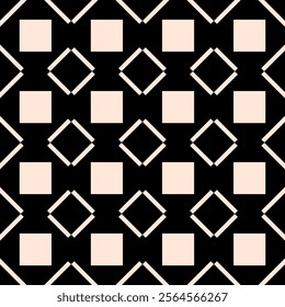 Decorative geometric seamless pattern. Repeating background. Tileable wallpaper print.