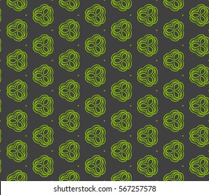 decorative geometric seamless pattern with simple shape. vector illustration. for interior design, invitation, wallpaper, textile.