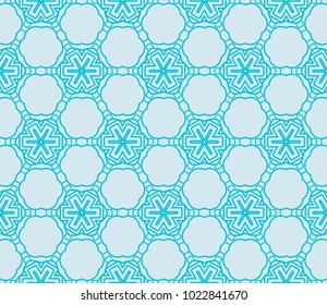 decorative geometric seamless pattern. vector illustration. for interior design, wallpaper