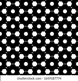 Decorative geometric seamless pattern vector EPS.