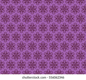 decorative geometric seamless pattern. vector illustration. for interior design, wallpaper, invitation. purple color