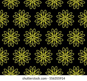 decorative geometric seamless pattern. vector illustration. for interior design, wallpaper, invitation