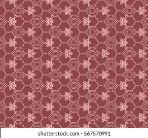 decorative geometric seamless pattern. vector illustration. for design, wallpaper, textile, decor