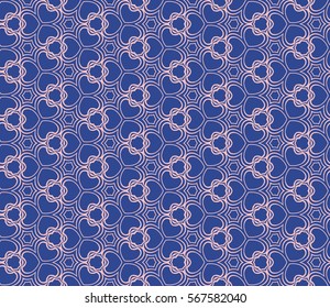 decorative geometric seamless pattern. vector illustration. for design, wallpaper, textile, decor