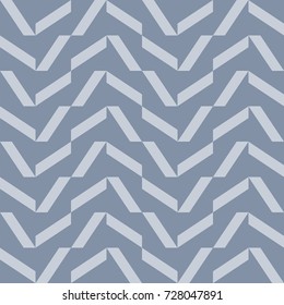 Decorative geometric seamless vector pattern