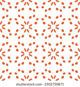 Decorative geometric wallpaper design with retro style and abstract pattern elements.