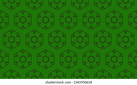 Decorative geometric wallpaper design .Vector abstract background.