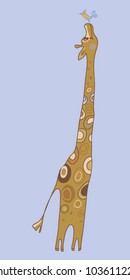 Decorative giraffe
