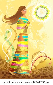 decorative girl