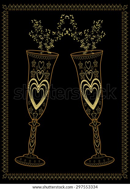 decorative goblets