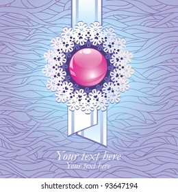 Decorative glossy ball background
