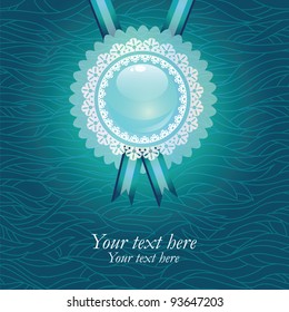 Decorative glossy ball background