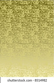decorative gold background