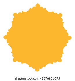 Decorative Gold Frame Vector Design