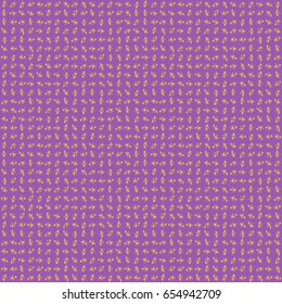 Decorative golden seamless pattern on a violet background. Vector ornate elements for design. Ornamental pattern for invitations, greeting cards, wrapping. Traditional floral decor.
