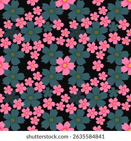 decorative, graphic, bouquet, jungle, pattern, summer, plant, garden, decor, exotic, flower, background, decoration, fabric, textile, fashion, illustration, texture, art, design, vintage, floral, wall