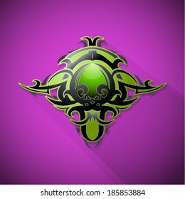 Decorative graphic design element. . EPS-10