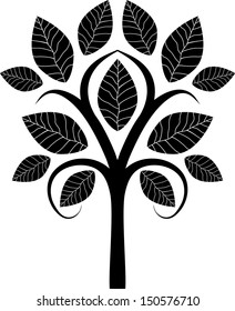 Decorative graphic tree