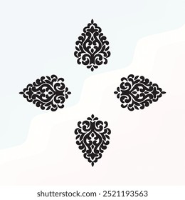 Decorative Greek Border Design For Textile Print Material.