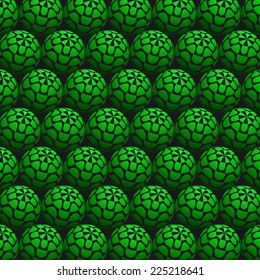 Decorative green Background. Mosaic