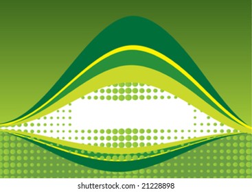 decorative green and yellow background