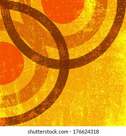 Decorative Grunge Corner background. EPS10 vector.