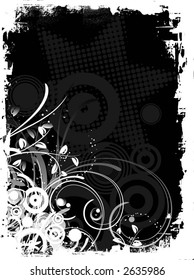Decorative grunge - vector