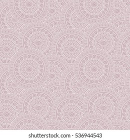Decorative hand drawn doodle nature ornamental curl vector sketchy seamless pattern
