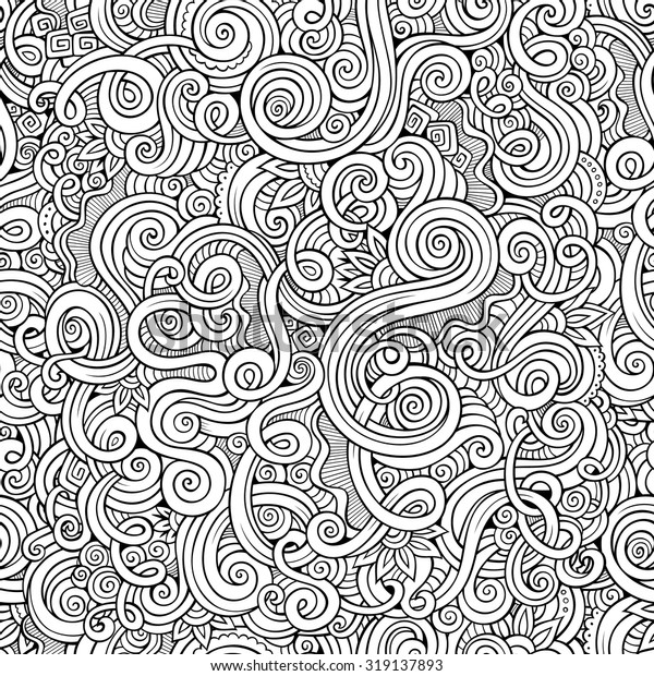 nature pattern doodles