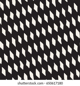 Decorative hand drawn lines seamless pattern. Endless ornament with black ink strokes doodles. Freehand painted stylish background.