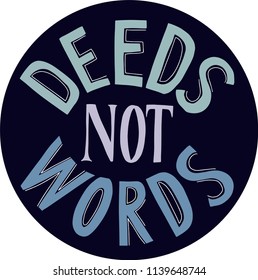 Decorative hand drawn vector ptint. Vector illustration with lettering inspirational quote.