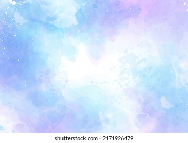 Decorative hand painted pastel watercolour texture background 