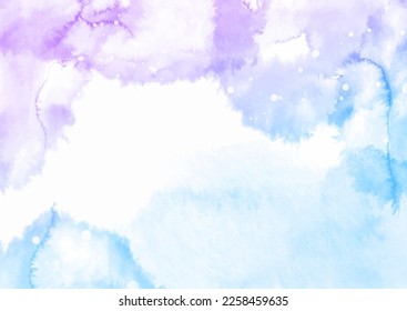 Dekorative, handbemalte Aquarellfarben, strukturierter Hintergrund