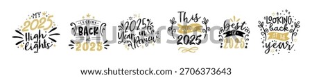 Decorative hand written 