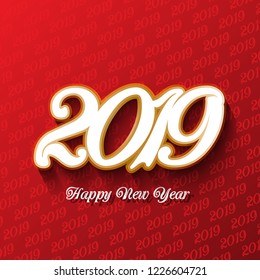 Decorative Happy New Year background 