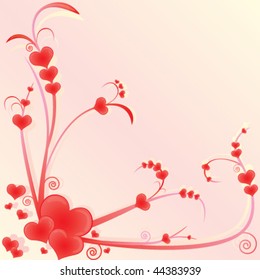 Decorative heart design.