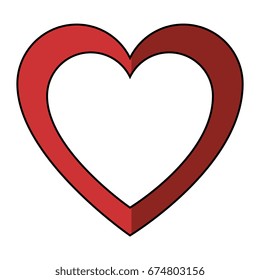 Decorative heart symbol