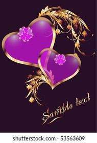 Decorative hearts