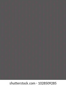 Decorative hearts and line art background illustration - cerise pink hearts on grey background