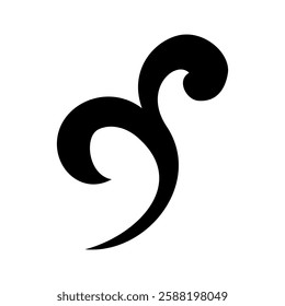 Decorative icon vector. Ornaments elements illustration sign. Decorative elements symbol or logo.