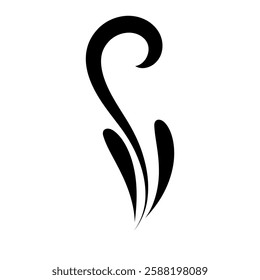Decorative icon vector. Ornaments elements illustration sign. Decorative elements symbol or logo.
