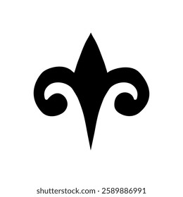 Decorative icon vector. Ornaments elements illustration sign. Decorative elements symbol or logo.