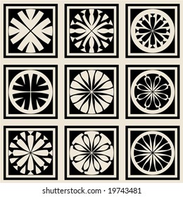 decorative icons