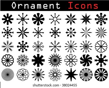 Decorative icons