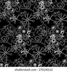 decorative image of flowers and plant elements