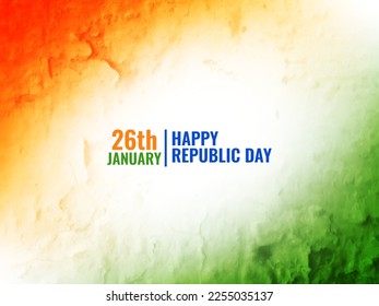 Decorative Indian flag theme Republic day texture design background vector