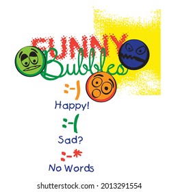 Decorative inscription smile color"Street" in Graffiti style on the wall by using aerosol spray paint or marker. Street style type for poster cover print clothes pin sticker. Criminal vandal design.