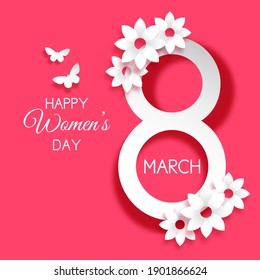 Decorative International Womens Day background